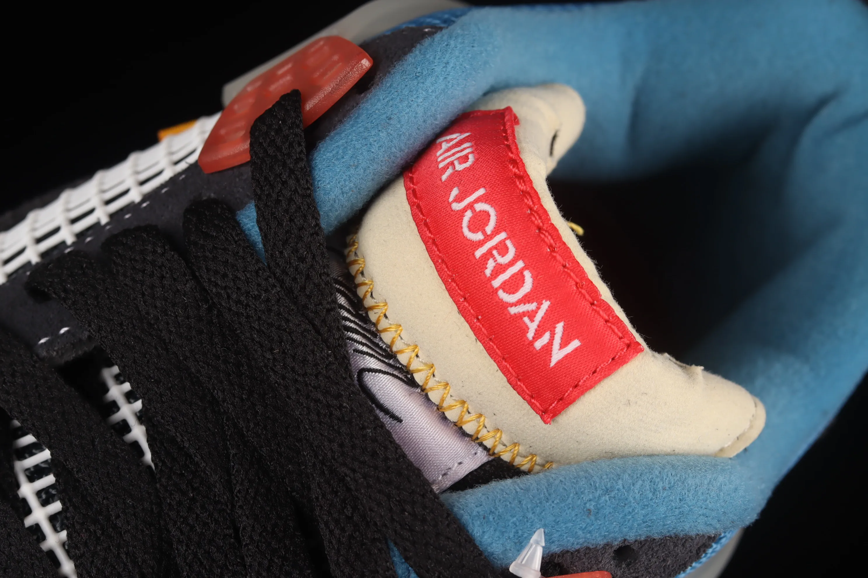 All categories Air Jordan Jordan series basketball shoes Air Jordan 4 foreign trade version Union La x Air Jordan 4 Retro AJ4 Joe 4 joint model basketball shoes DC9533-001